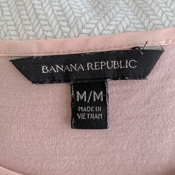 Banana Republic Pink Sleeveless Tank Top - Medium - Picture 5 of 5